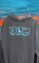 Load image into Gallery viewer, 302 Teal Print Hoodie
