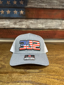 Richardson - 302 Flag Grey/White