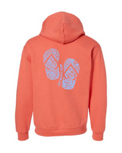 Load image into Gallery viewer, Beach Bum - Coral Hoodie
