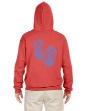 Load image into Gallery viewer, Beach Bum - Coral Hoodie

