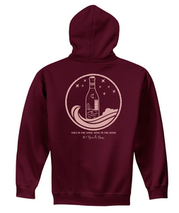 Beach Bum Wine - Maroon Hoodie