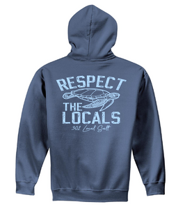 Respect the Locals Turtle Hoodie