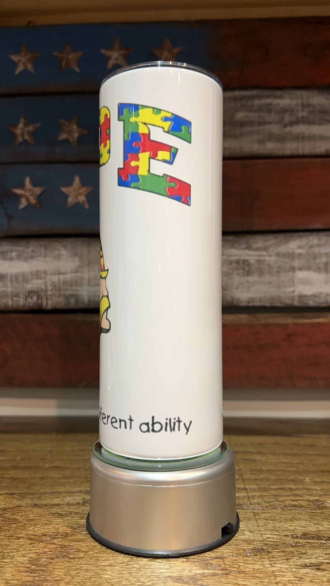 Cape Autism 20oz